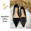 Sapatilha Cobra Preta - Imagem 3