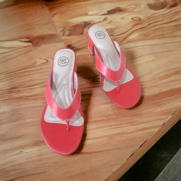 Tamanco Couro Red
