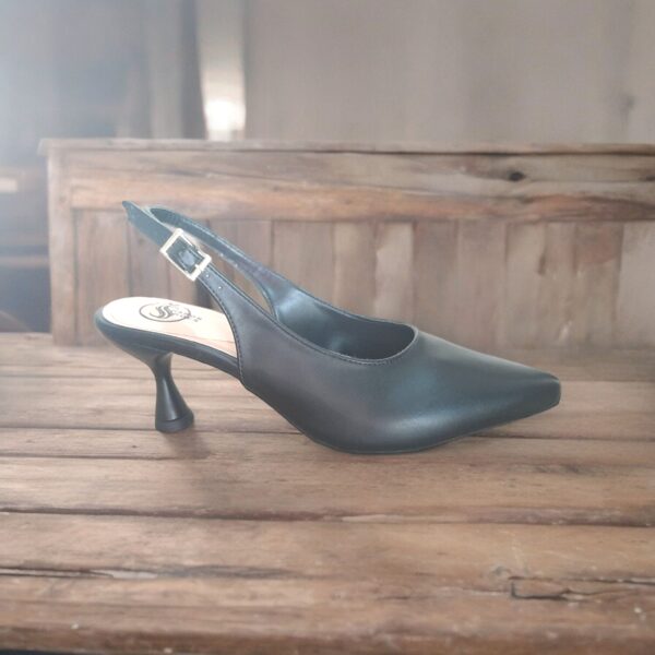 Slingback Preto - Imagem 2